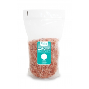 Sól himalajska różowa grubo mielona 1 kg - SKARBY OCEANU